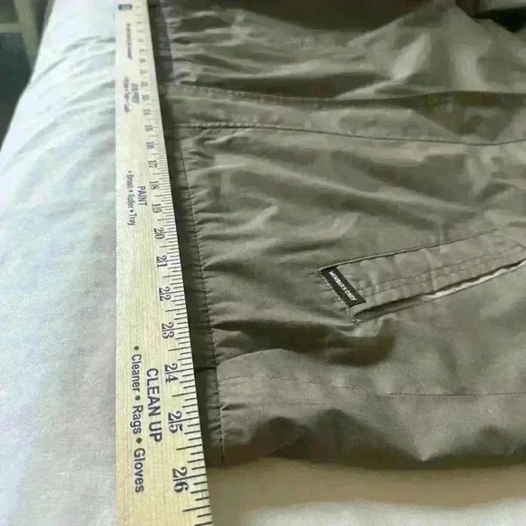 Members Only Mens XL Mariner Jacket Windbreaker Olive Full Zip Snap Vintage - Picture 11 of 16